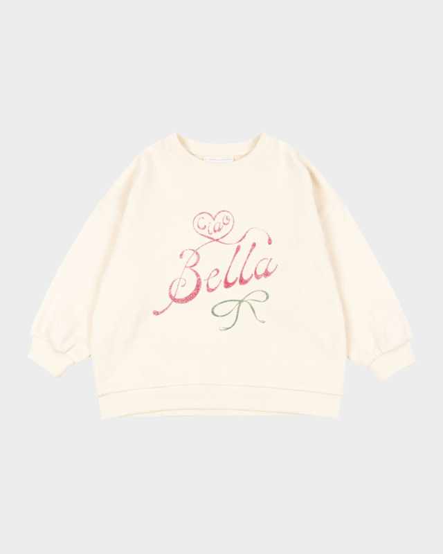 Rosie H-W x Girl's Bella Sweatshirt, Size 12M
